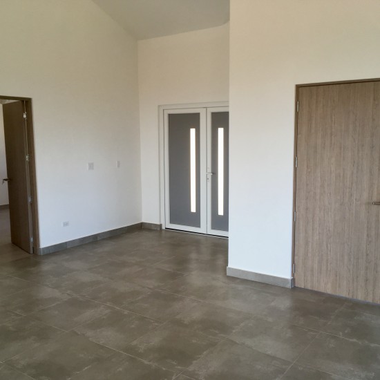 The entrance area